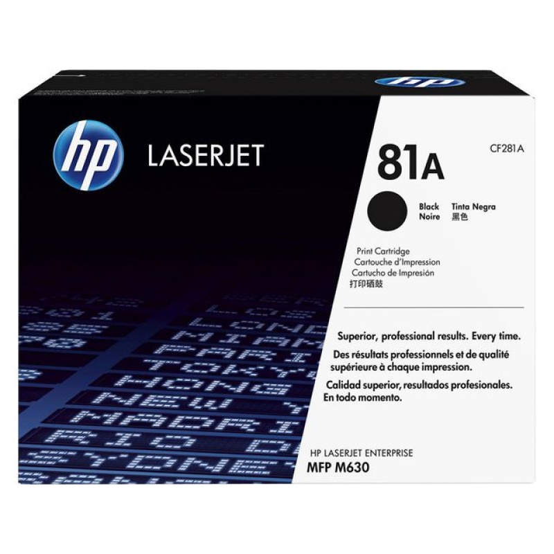 Toner HP CF281A 10.5K zwart
