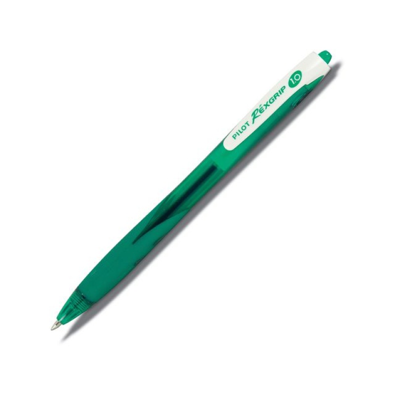 Balpen Pilot BeGreen RexGrip M groen/p10