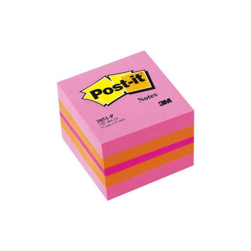 Notitieblok Post-it 51x51 roze