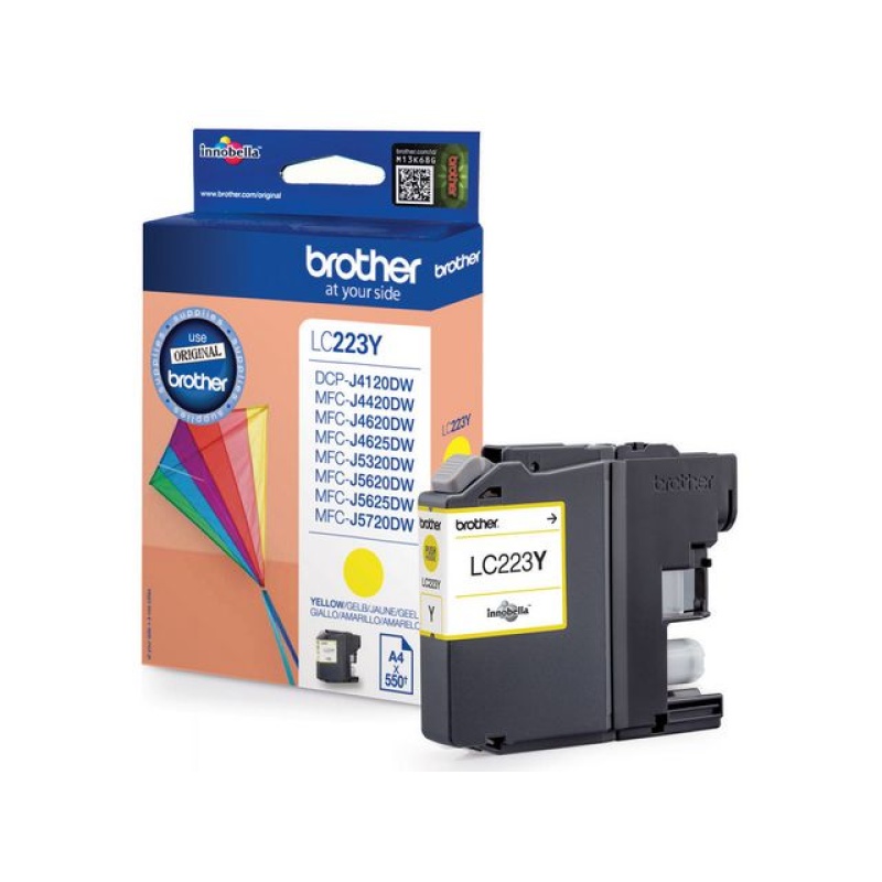 Inkjet Brother LC-223Y geel