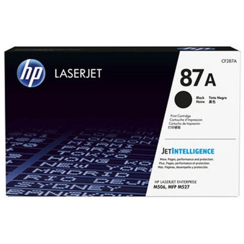 Toner HP CF287A 9K zwart
