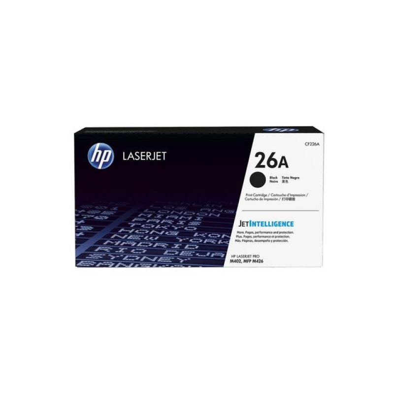 Toner HP CF226A 26A 3,1K zwart