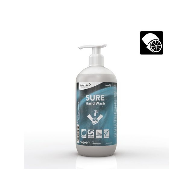 Handzeep Sure citroen 500ml pomp /ds6