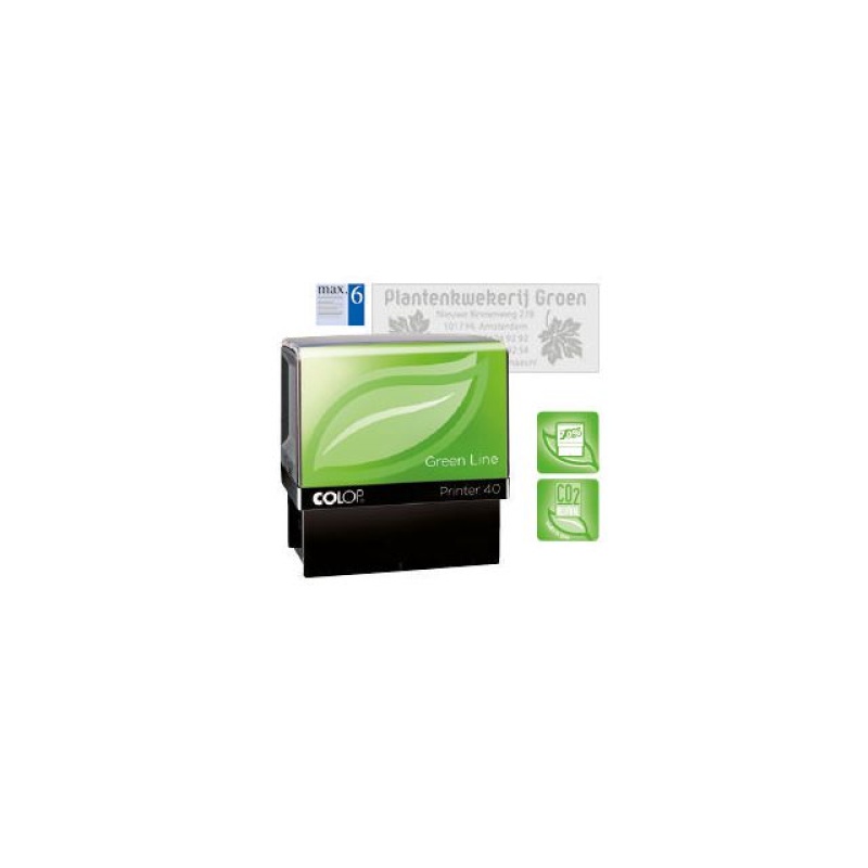 Stempel Colop Printer 40 Green Line