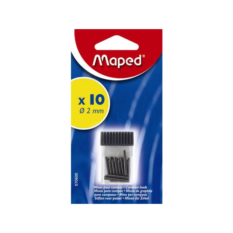Potloodstift passer Maped 2mm/pk10