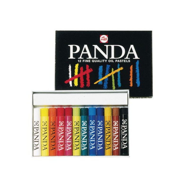 Oliepastels Talens Panda /pk12
