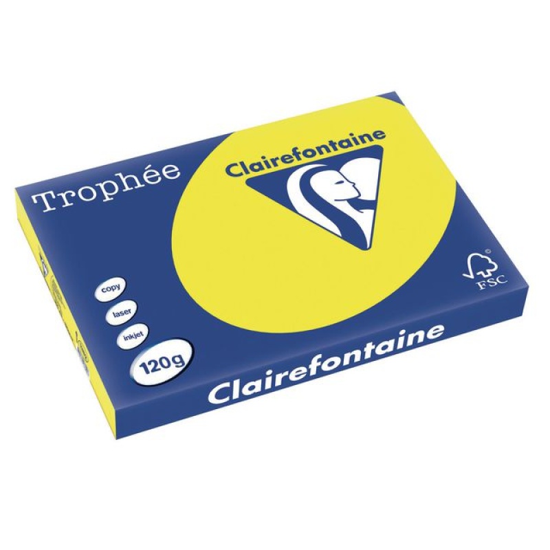 Papier CF A3 120gr zonnegl/pk250v