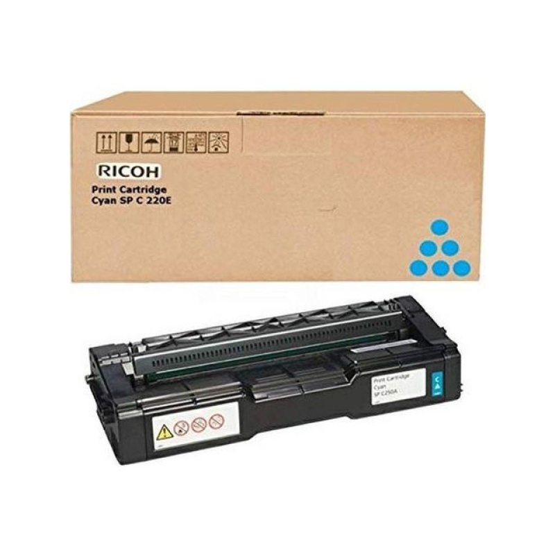Toner Ricoh SPC250 cyaan