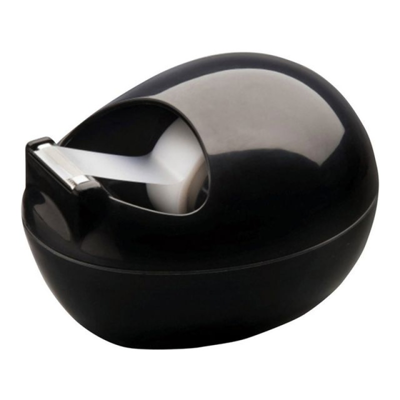 Plakbanddispenser Stone Shaped(+tape) zw