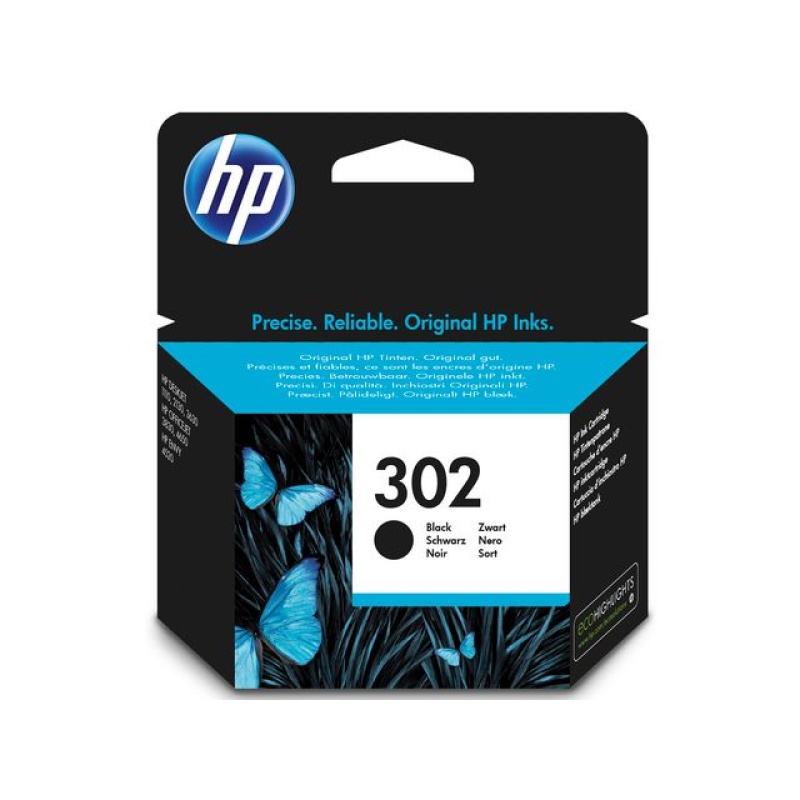 Inkjet HP 302 zwart