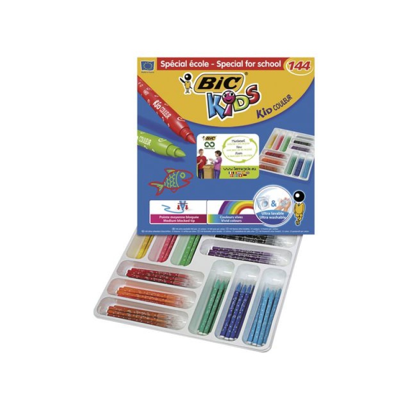 Viltstift Bic Kids couleur ass/ds144