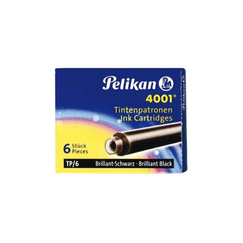 Inktpatroon Pelikan 4001 zwart/ds6