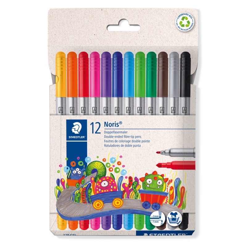 Etui stiften dubbel noris /pk12