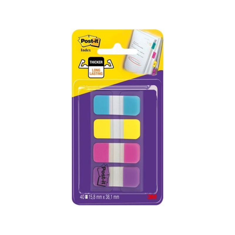Index Post-It Strong Small bl/gl/rs/li