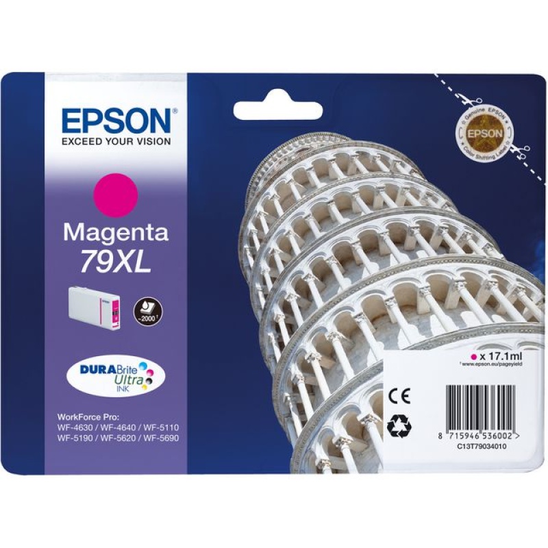 Inkjet Epson 79XL 2K magenta