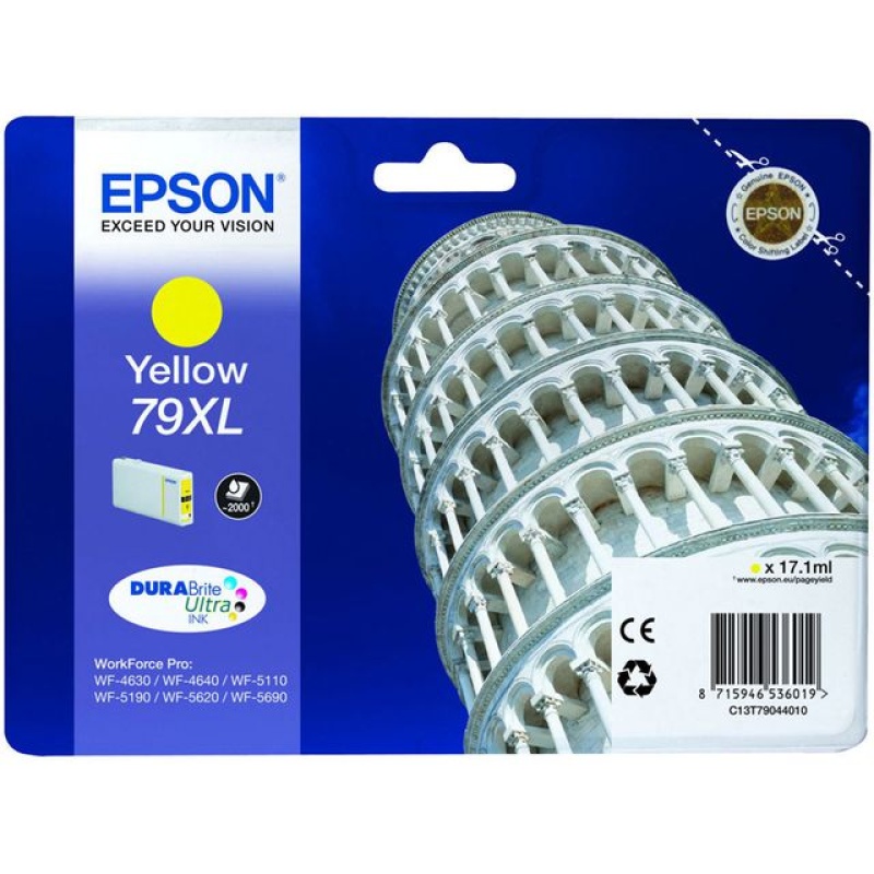 Inkjet Epson 79XL 2K geel
