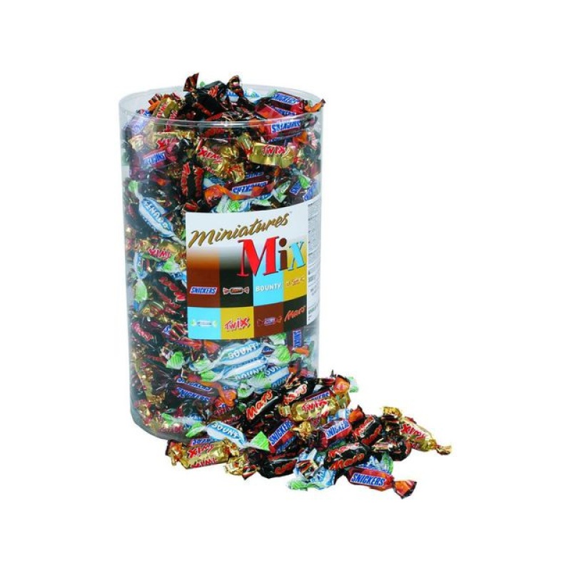 Chocoladereep Mars Mini mixed/ds 3kg