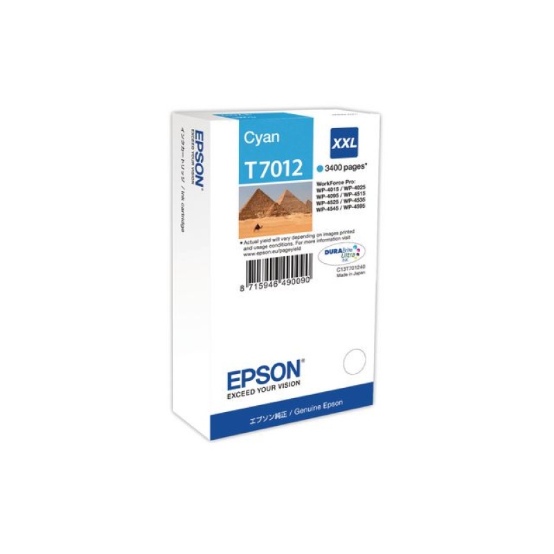 Inkjet Epson WP4000/4500 3.4K cyan