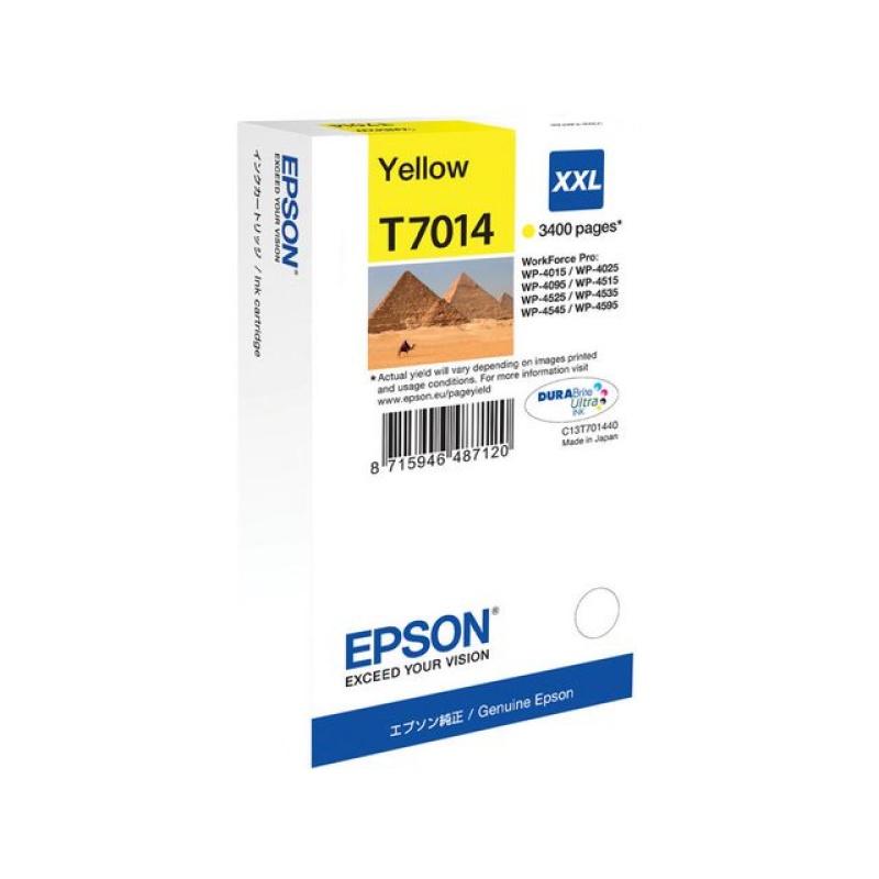 Inkjet Epson WP4000/4500 3.4K geel