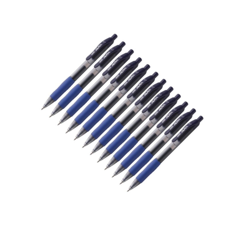 Gelpen SPLS Aura RT 0,7mm blauw / pk12