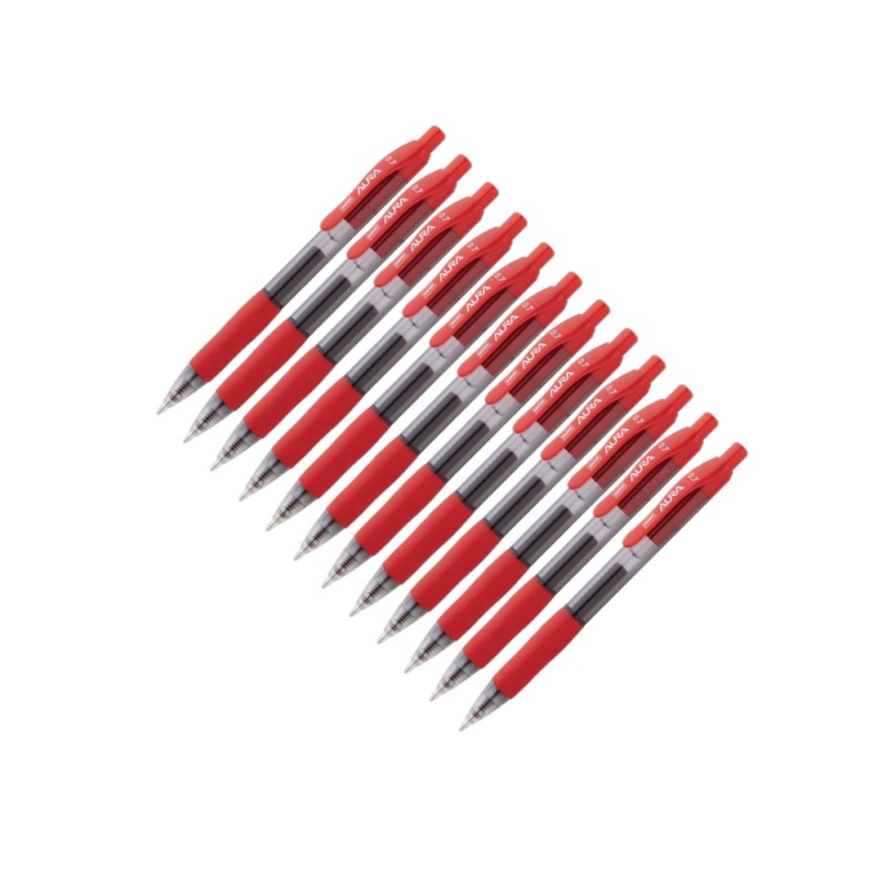 Gelpen SPLS Aura RT 0,7mm rood / pk12