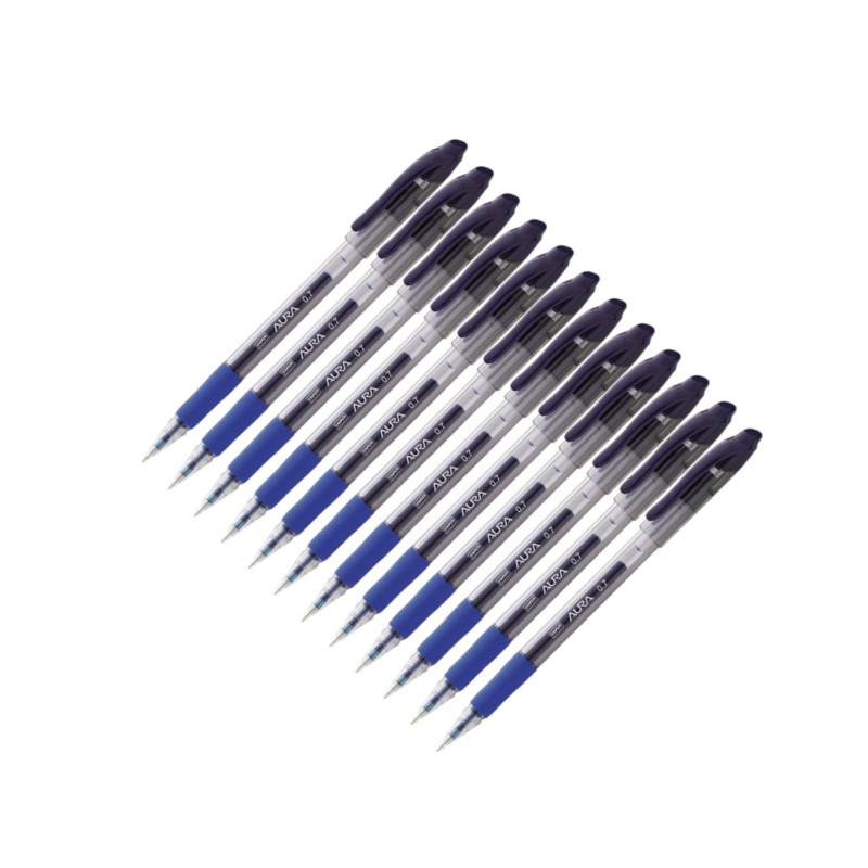Gelpen SPLS Grip Aura 0,7mm blauw/pk12