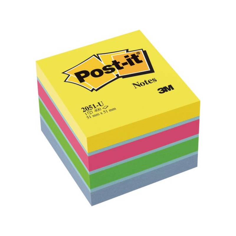 Notitieblok Post-It 51x51 ultra/bl400v
