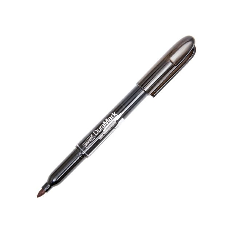 Marker SPLS Liquid permanent zwart pk10