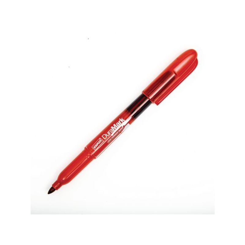 Permanent marker SPLS Liquid rood/pk10