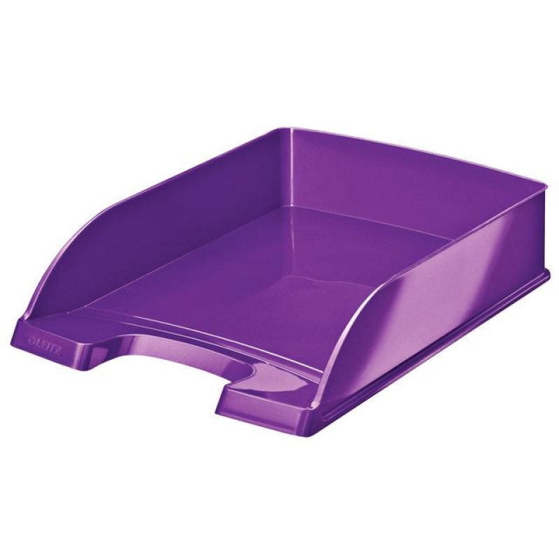 Brievenbak Leitz Plus WOW A4 paars