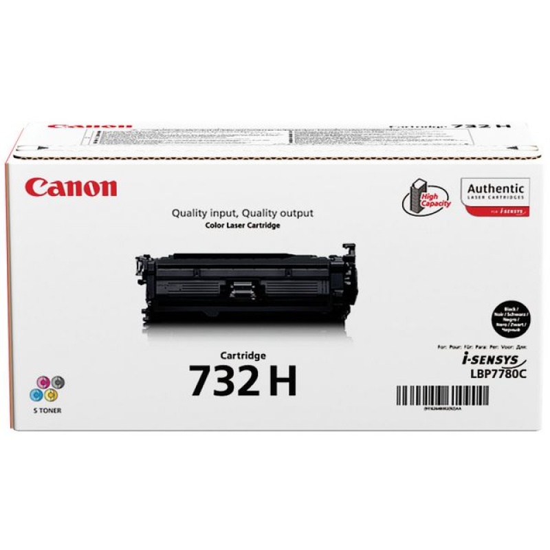 Toner Canon 732 HC 12K zwart