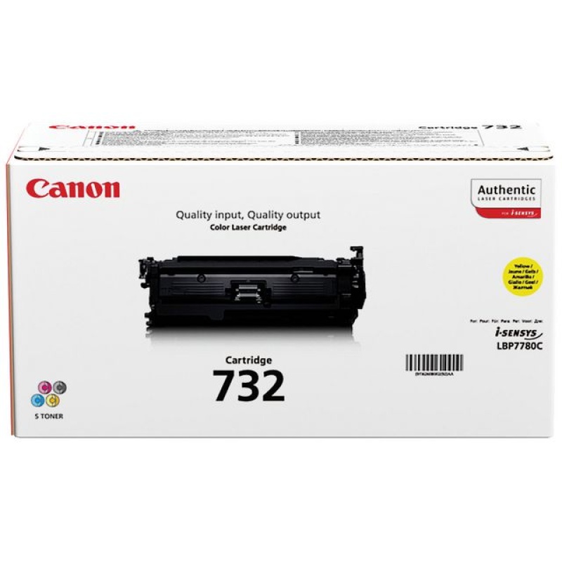 Toner Canon 732 6.4K geel