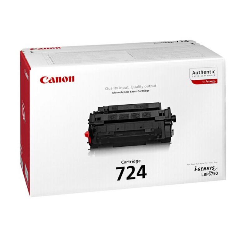 Toner Canon CRG-724 zwart