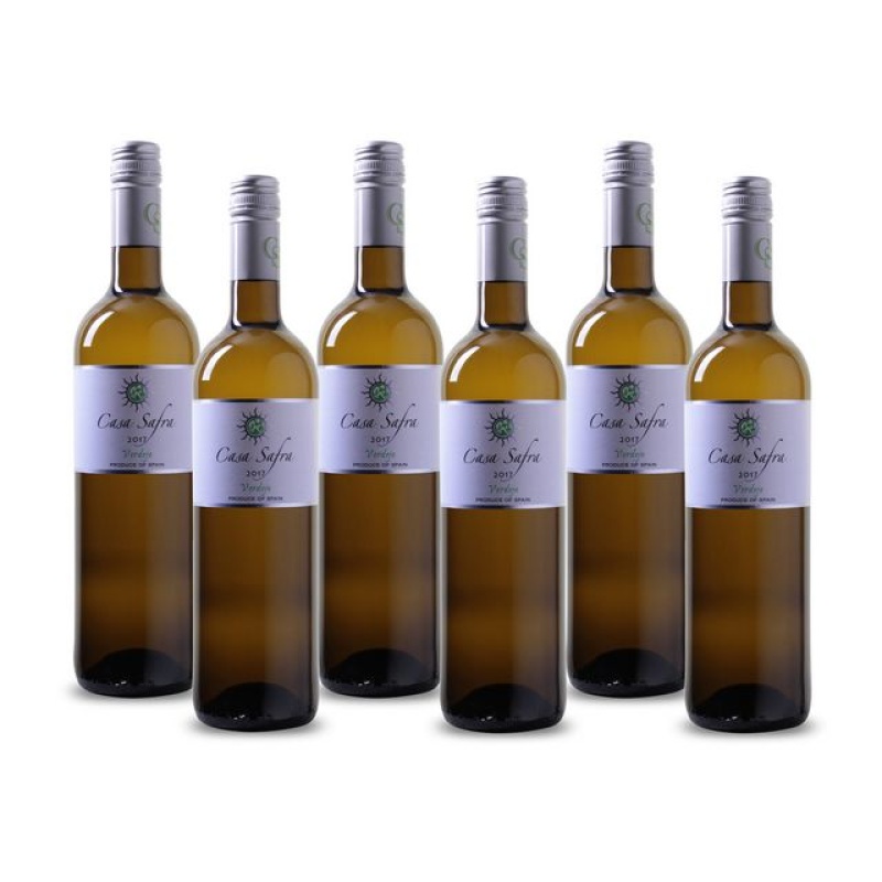 Wijn wit Casa Safra fris Verdejo/ds6fl