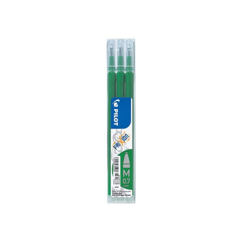 Vulling Frixion Ball/Clicker groen/pk3
