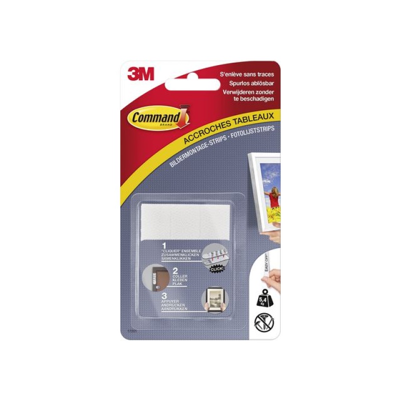 Strips bevestiging fotolijst 5,4kg/pk8