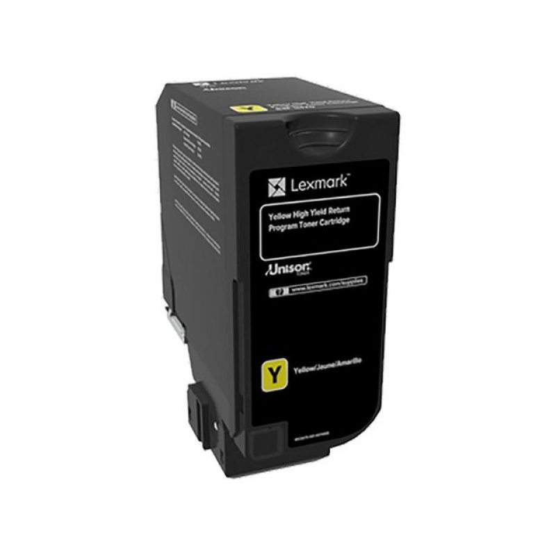 Toner Lexmark CX725 HY 16K geel