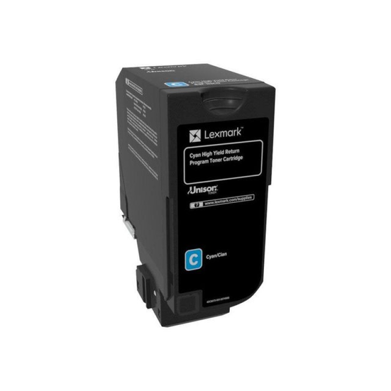 Toner Lexmark CX725 HY 16K cyan