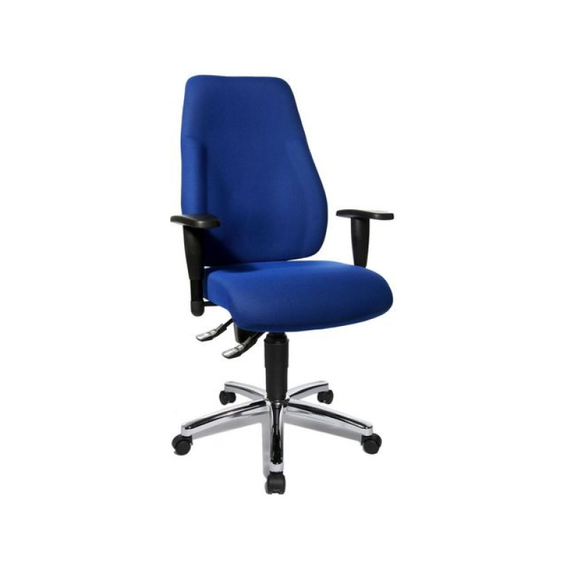 Bureaustoel lady sitness blauw bbt