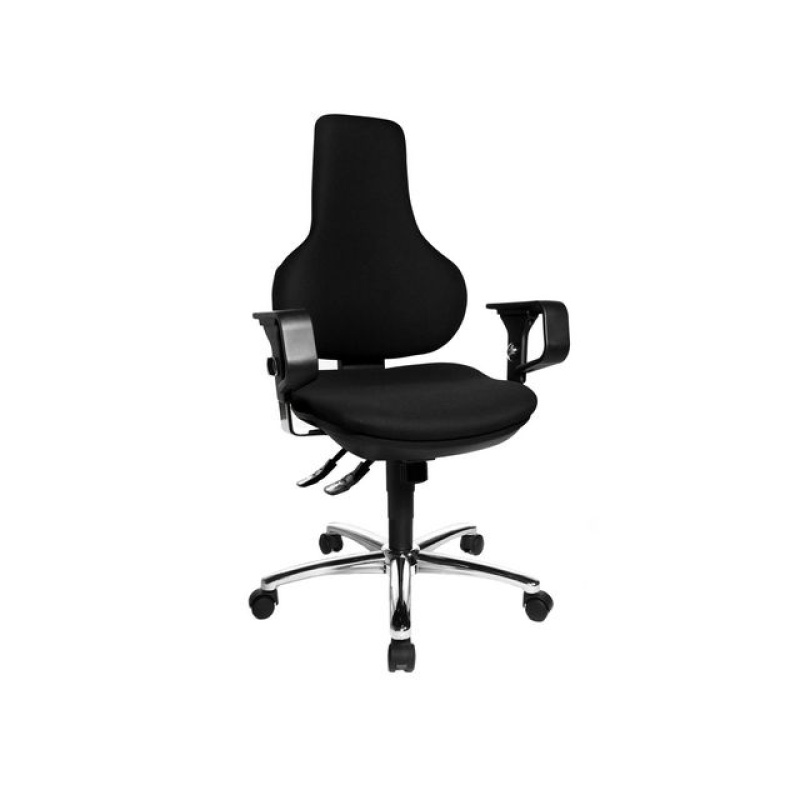 Bureaustoel ergo point deluxe zwart