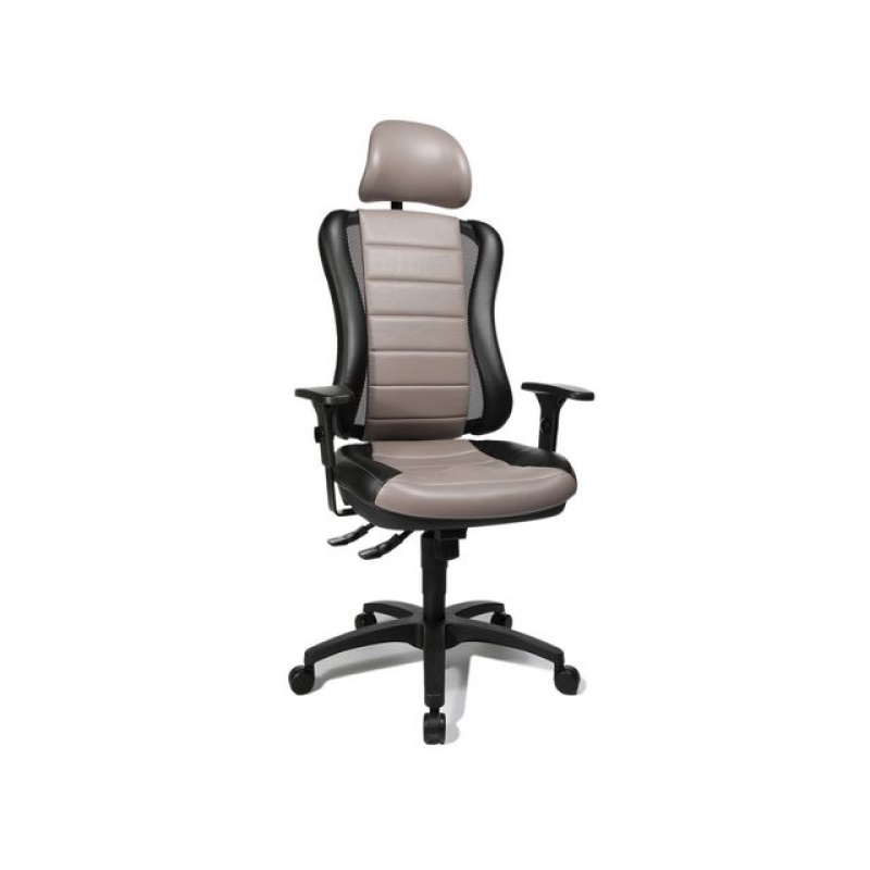 Bureaustoel headpoint rs zwart/grijs
