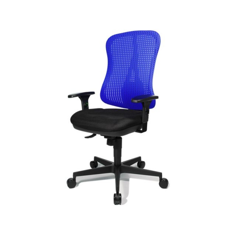 Bureaustoel headpoint sy zwart/dblauw