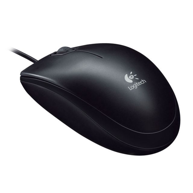 Muis Logitech B100 Zwart