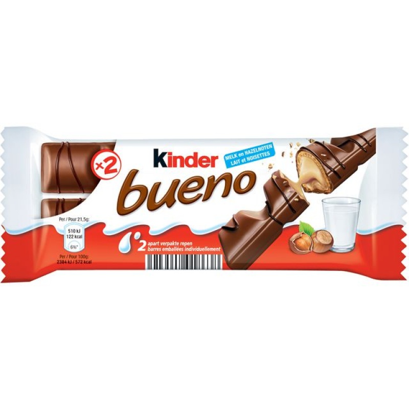 Chocoladereep Kinder Bueno/pk30