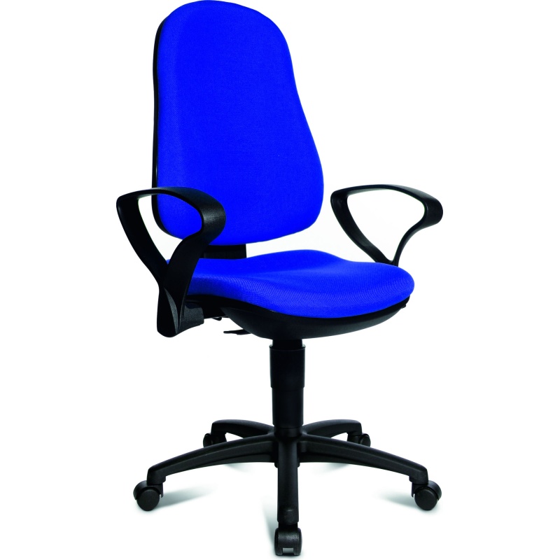 Bureaustoel Support P blauw
