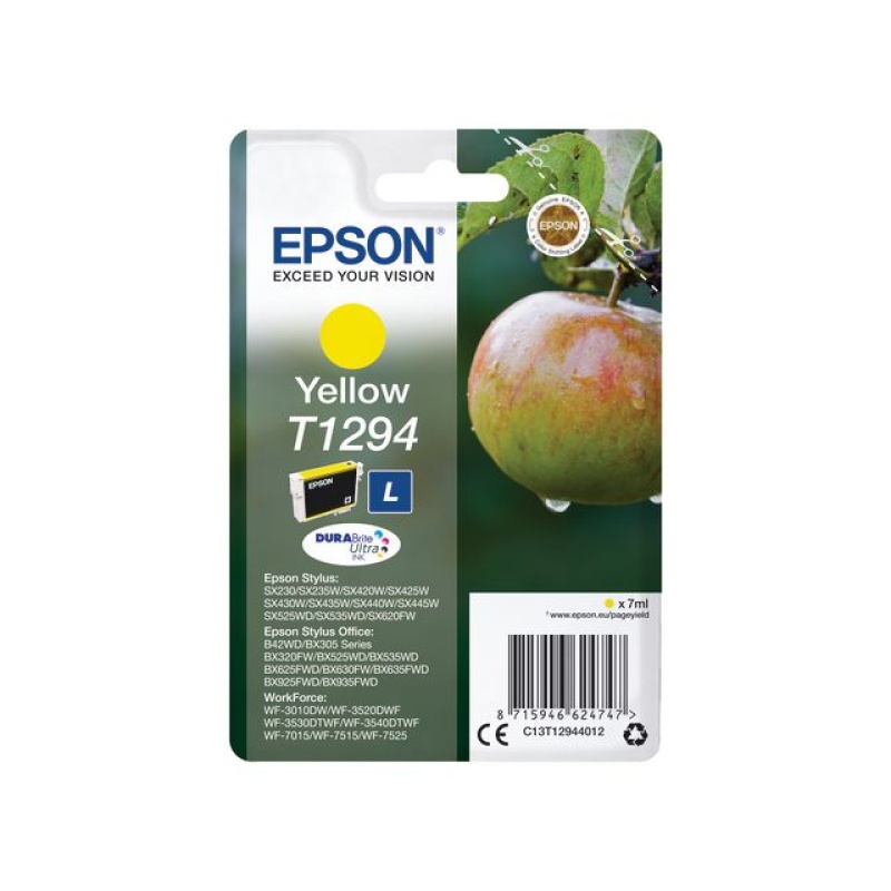 Inkjet Epson T12944012 Geel
