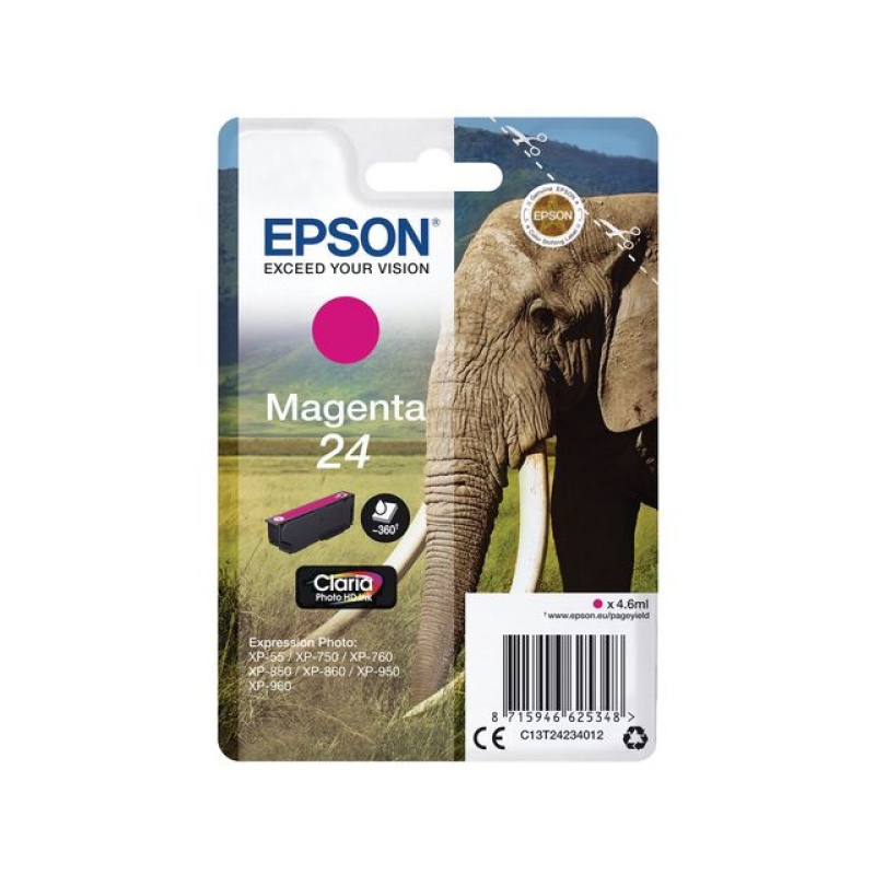 Inkjet Epson 24XL HC magenta