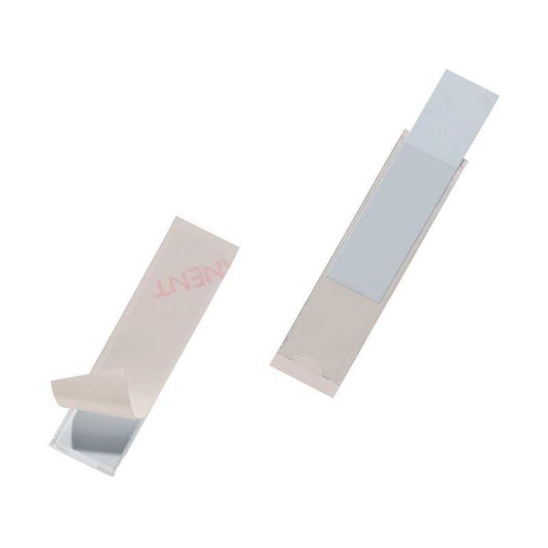 Etikethouder Pocketfix 20x75mm/ds10x10