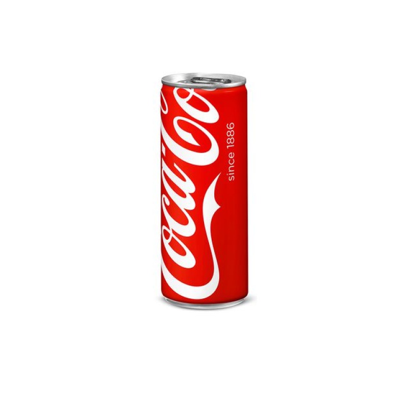 Frisdrank Coca-Cola reg 0,25l blik/pk 24