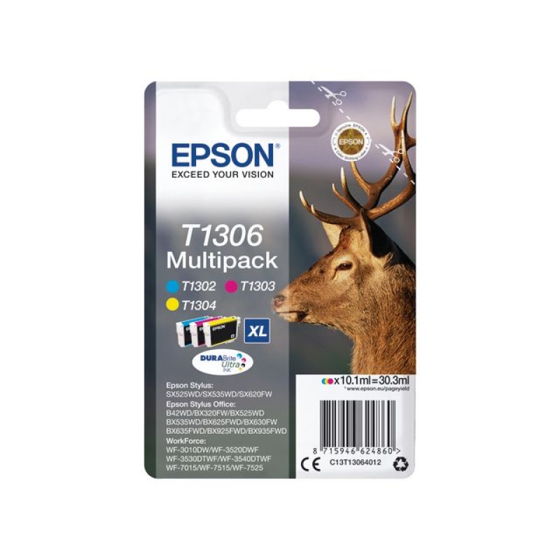 Inkjet Epson T13064012 3 kleur